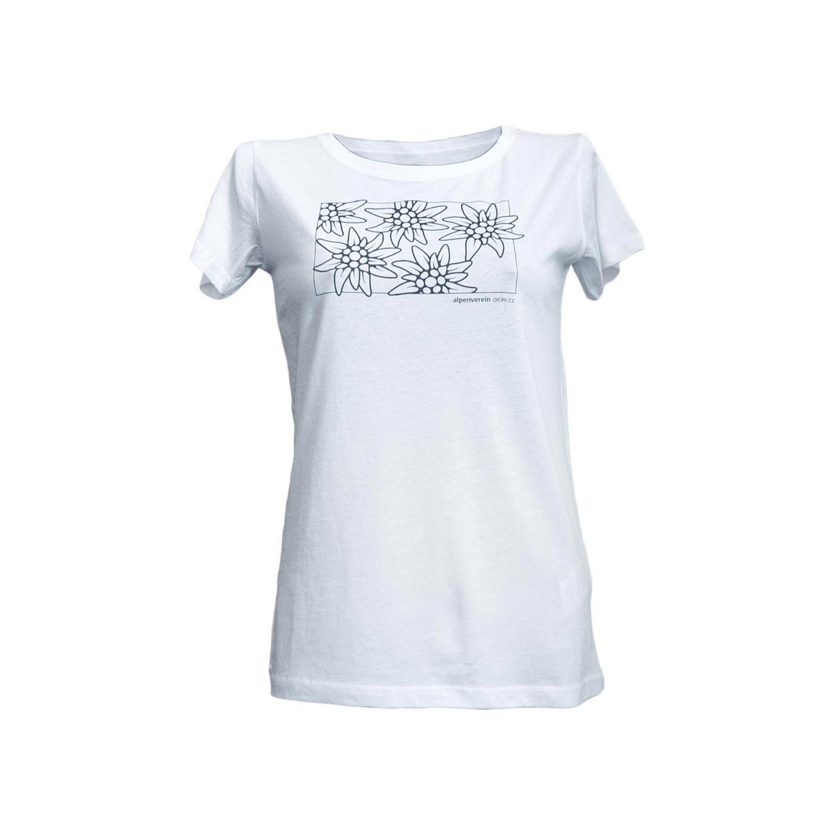 E-shop Alpenverein OEAV.CZ tričko krátký rukáv dámské bílé