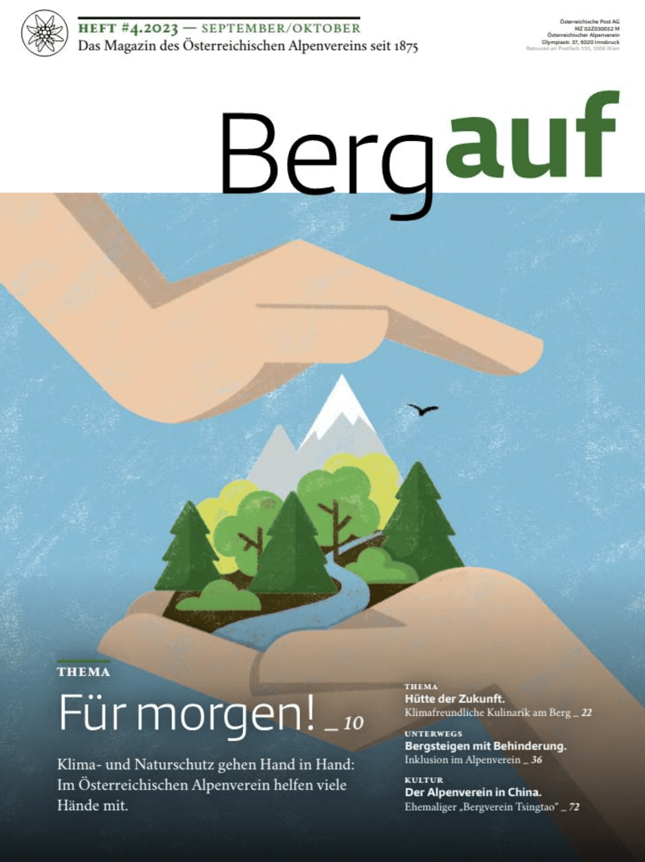 alpenverein oeav edelweiss bergauf