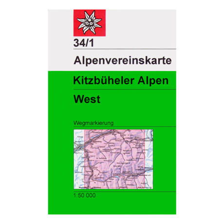eshop alpenverein oeav.cz edelweiss  Kitzbüheler Alpen West (letní)