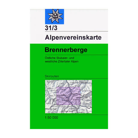 eshop alpenverein oeav.cz edelweiss Brennerberge (zimní)