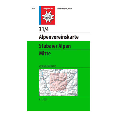eshop alpenverein oeav.cz edelweiss Stubaier Alpen Mitte