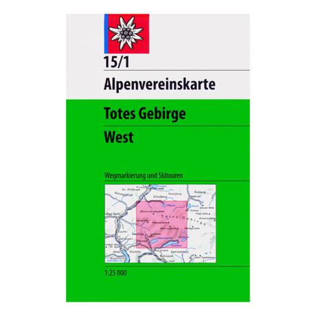 eshop alpenverein oeav.cz edelweiss Totes Gebirge West