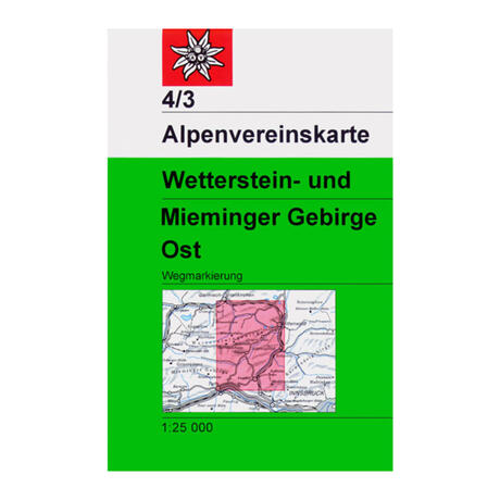 eshop alpenverein Wetterstein- und Mieminger Gebirge Ost 