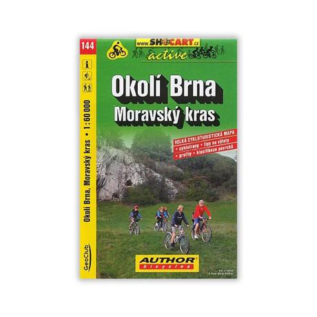 mapa shocart 144 okoli brna moravsky kras alpenverein oeav.cz edelweiss