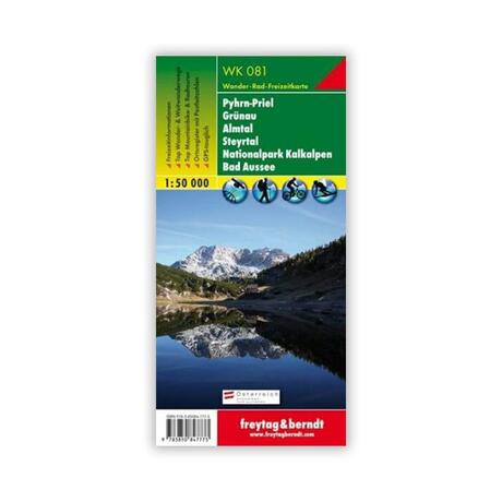 mapa WK 081 Pyhr-Priel Grunau Almtal alpenverein oeav.cz edelweiss