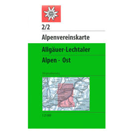 eshop alpenverein oeav.cz edelweiss Allgäuer-Lechtaler Alpen Ost