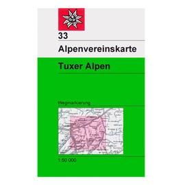 eshop alpenverein oeav.cz edelweiss Tuxer Alpen (letní)