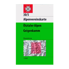 E-shop Alpenverein OEAV.CZ edelweiss Ötztaler Alpen Geigenkamm