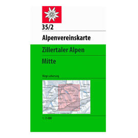 eshop alpenverein oeav.cz edelweiss Zillertaler Alpen Mitte
