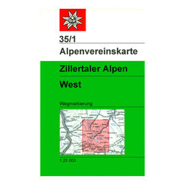 eshop alpenverein oeav.cz edelweiss Zillertaler Alpen West