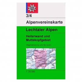 eshop alpenverein Lechtaler Alpen Heiterwand und Muttekopfgebiet 
