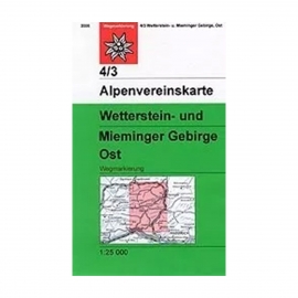 eshop alpenverein Wetterstein- und Mieminger Gebirge Ost (letní)