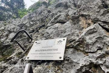 Alpenverein OEAV.CZ Wildenaursteig Klettersteg