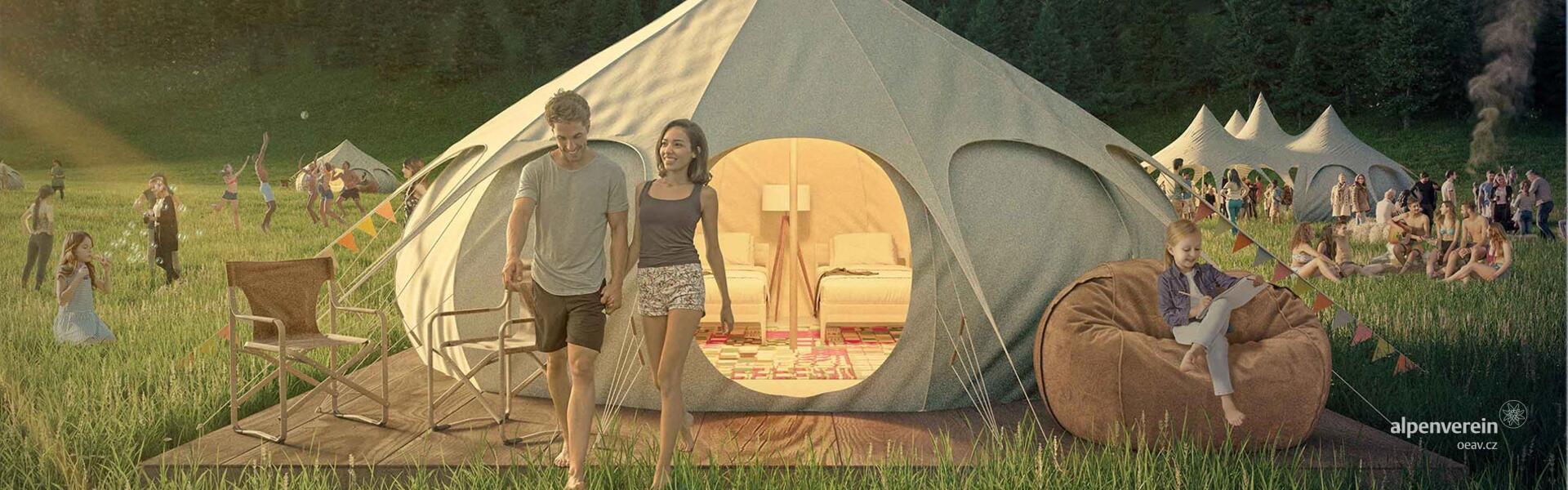 Alpenverein OEAV.CZ Švýcarsko TCS Glamping