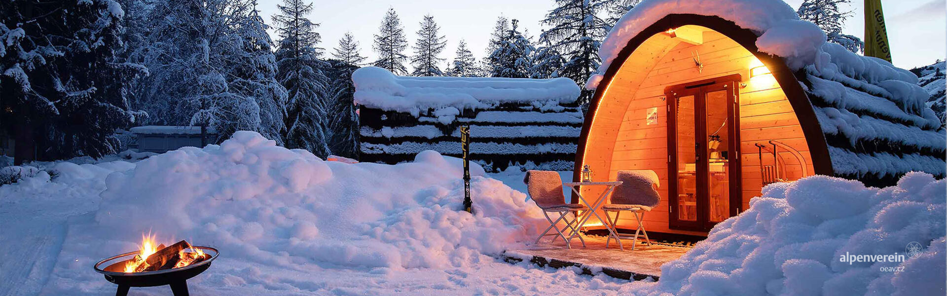 Wintercamping TCS Scuol Alpenverein OEAV.CZ