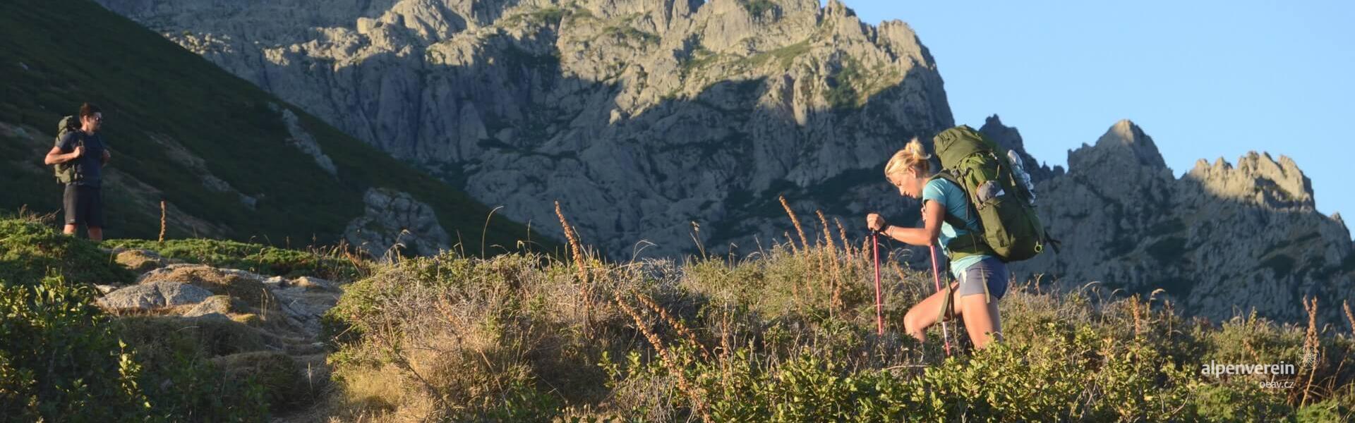 Alpenverein edelweiss OEAV.CZ Korsická GR20