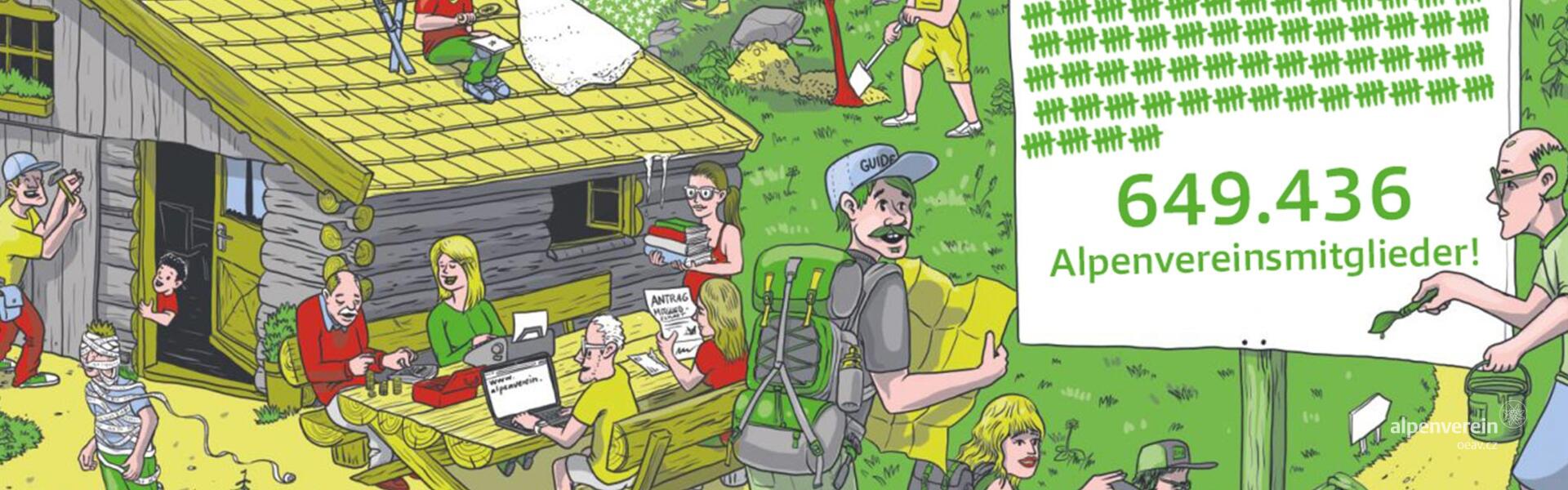 Alpenverein OEAV.CZ počet členů 2021