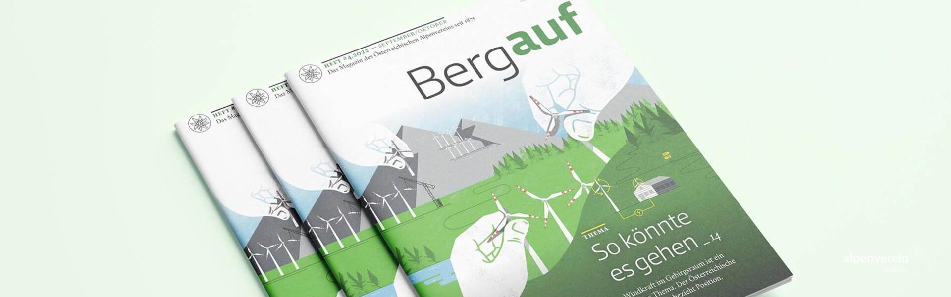alpenverein, oeav, Bergauf, zářijové číslo