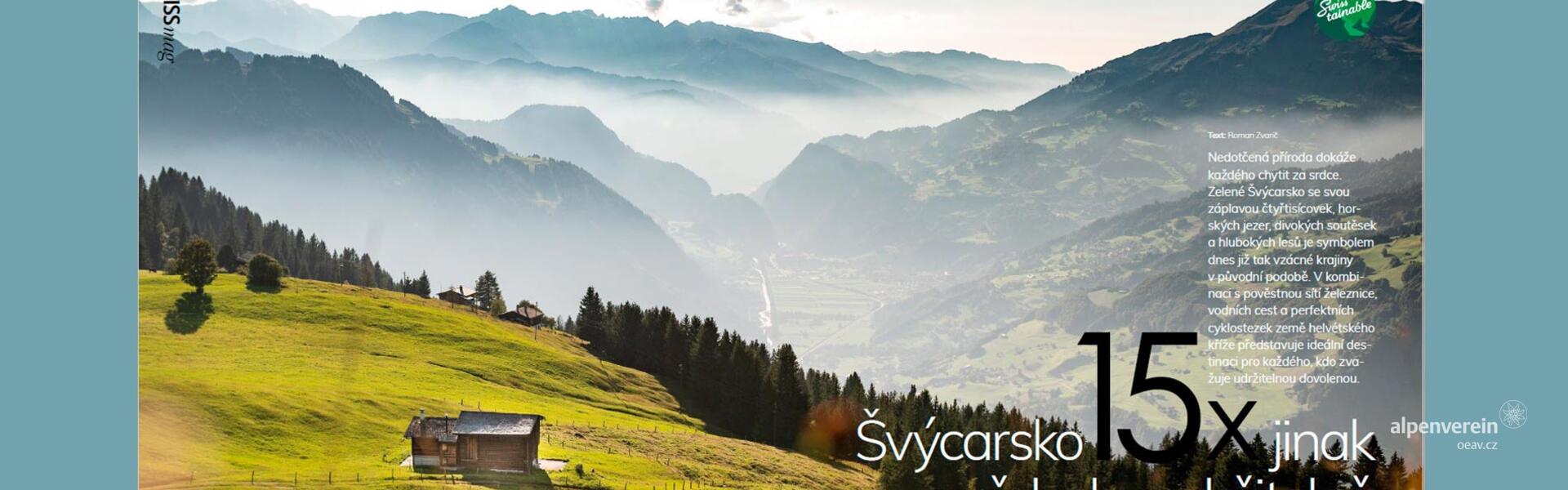 Alpenverein OEAV.CZ SWISSmag jaro 2022