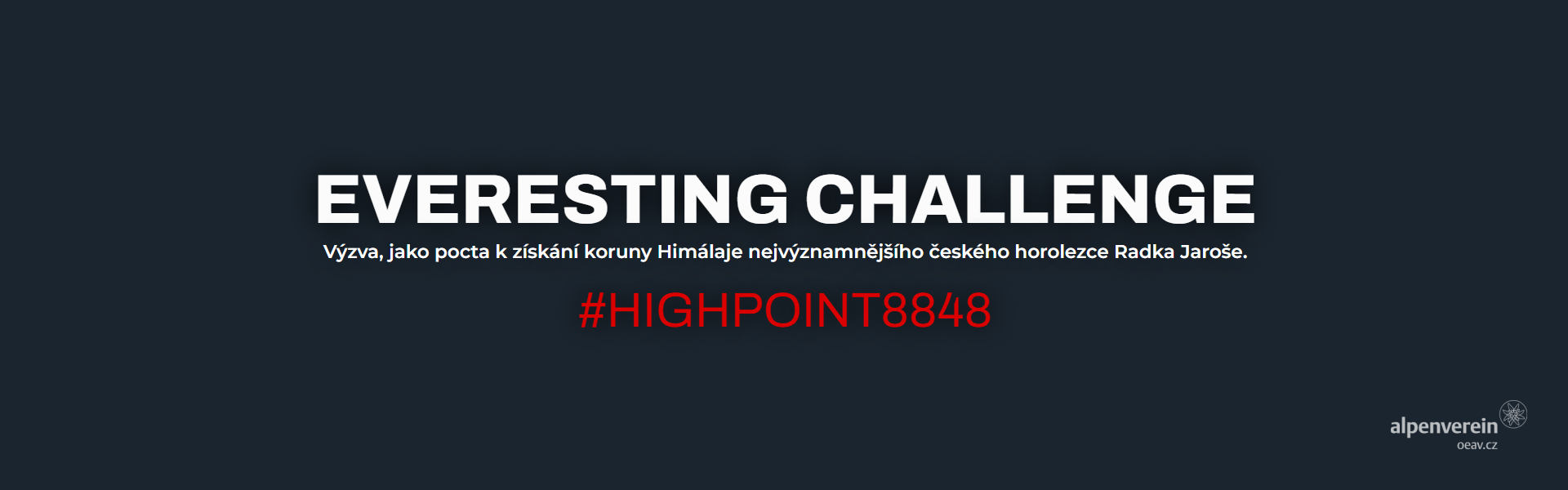 Alpenverein OEAV.CZ Highpoint8848