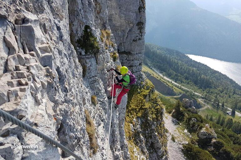 alpenverein, oeav, ferraty, sisi klettersteig rakousko