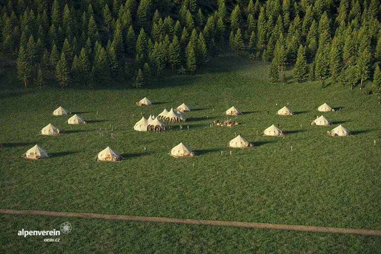 Alpenverein OEAV.CZ Švýcarsko TCS Glamping