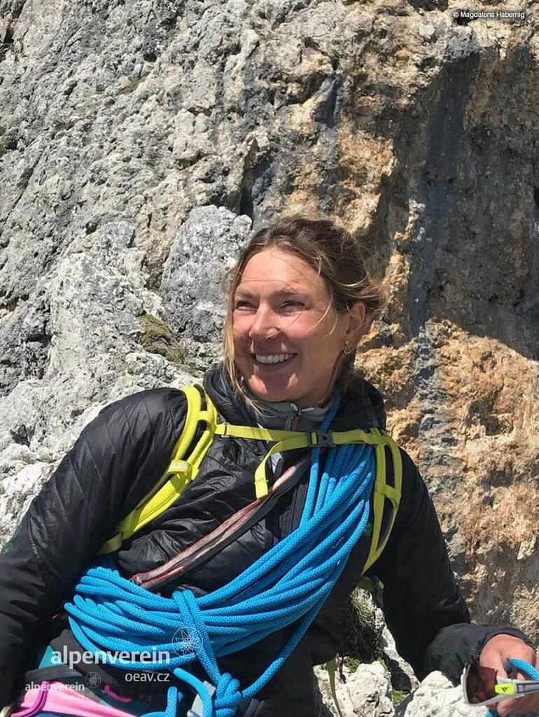 Am Falzaregoturms – Dolomiten Alpenverein OEAV.CZ Magdalena Habernig o ženách v Alpách