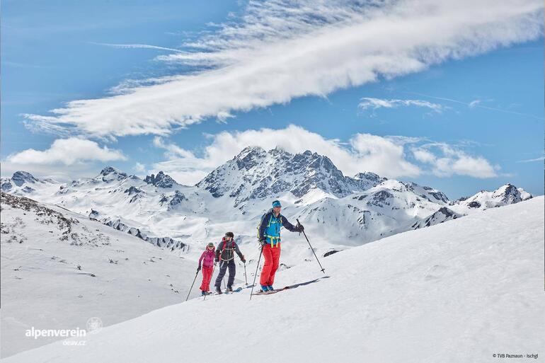 Alpenverein OEAV.CZ Rakousko skialpinismus