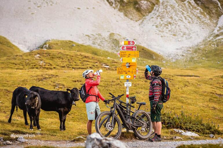 Alpenverein OEAV.CZ Samnaun Švýcarsko