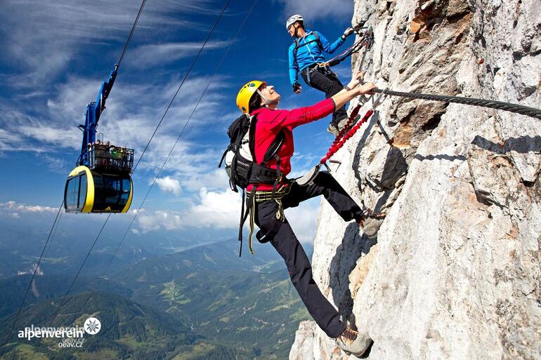 Lezecký ráj v Ramsau am Dachstein | Alpenverein OEAV.CZ Lezecký ráj v Ramsau am Dachstein | Alpenverein OEAV.CZ