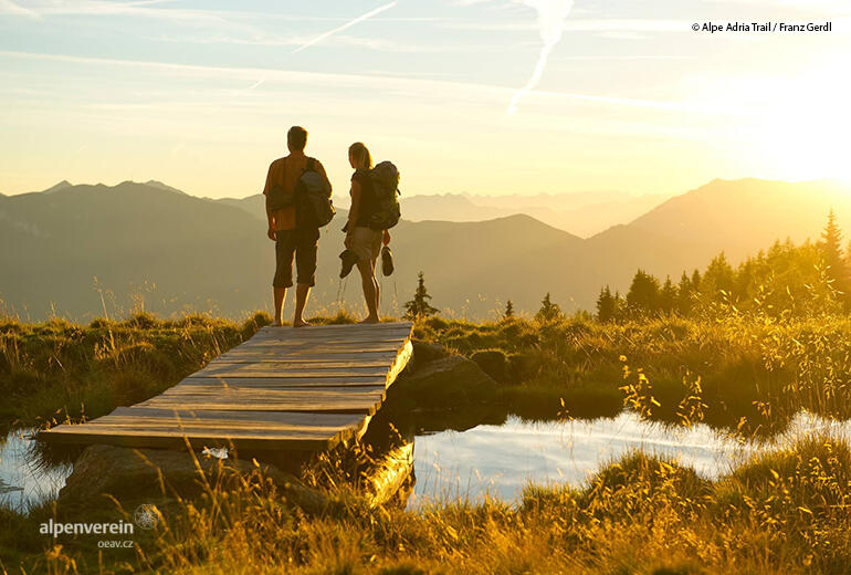 Alpenverein edelweiss OEAV.CZ alpe adria trail