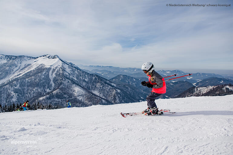Alpenverein edelweiss OEAV.CZ dolní rakousko lyžování