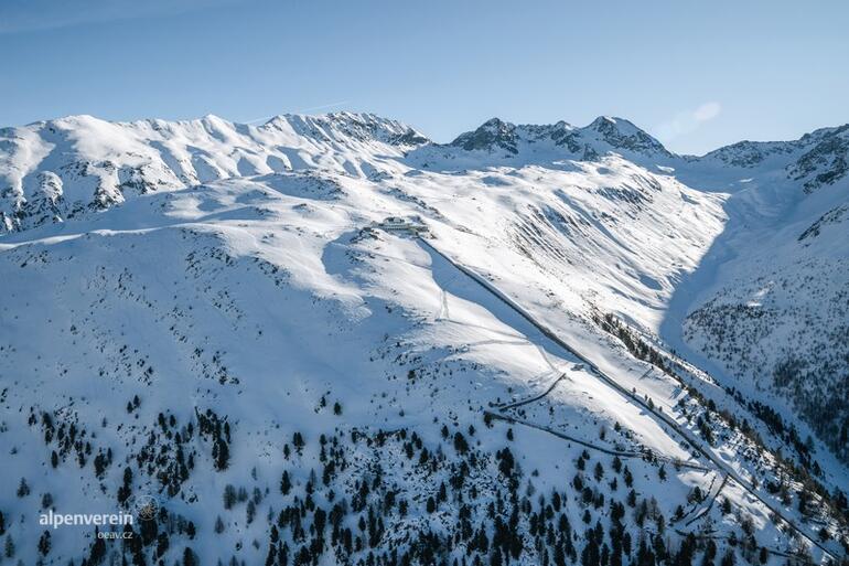 Alpenverein edelweiss OEAV.CZ dolní engadin 