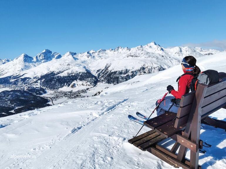 Alpenverein edelweiss OEAV.CZ dolní engadin lyžování