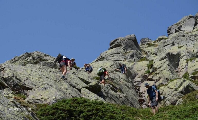 Alpenverein edelweiss OEAV.CZ Korsická GR20