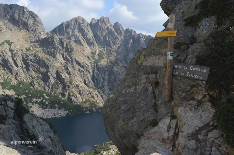 Alpenverein edelweiss OEAV.CZ Korsická GR20