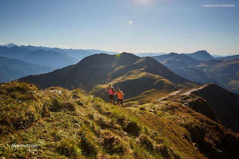 Alpenverein edelweiss OEAV.CZ saalbach pěšky