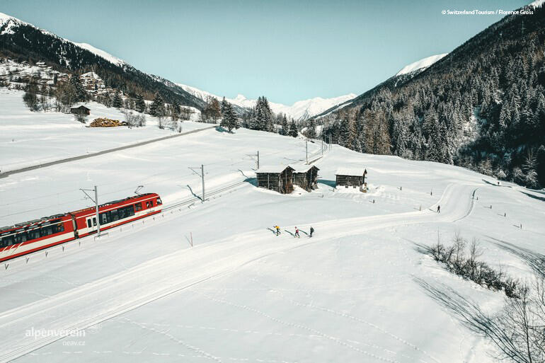 Alpenverein edelweiss OEAV.CZ švýcarsko sjezdovky