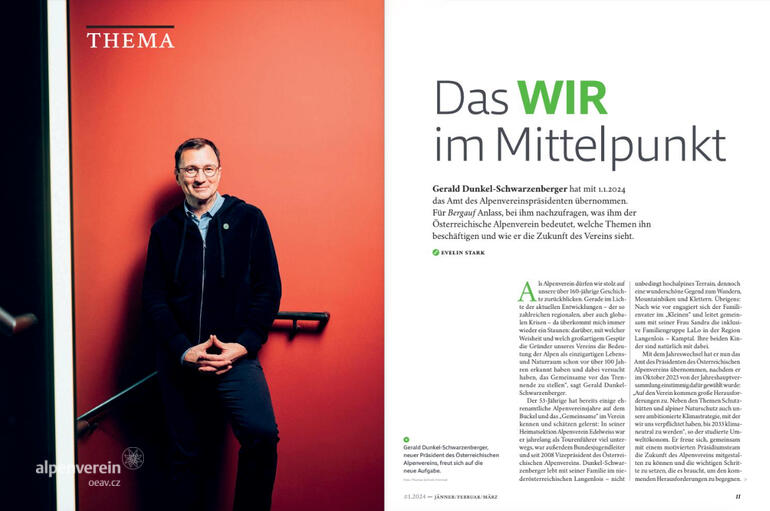 Alpenverein OEAV Bergauf 01.2024