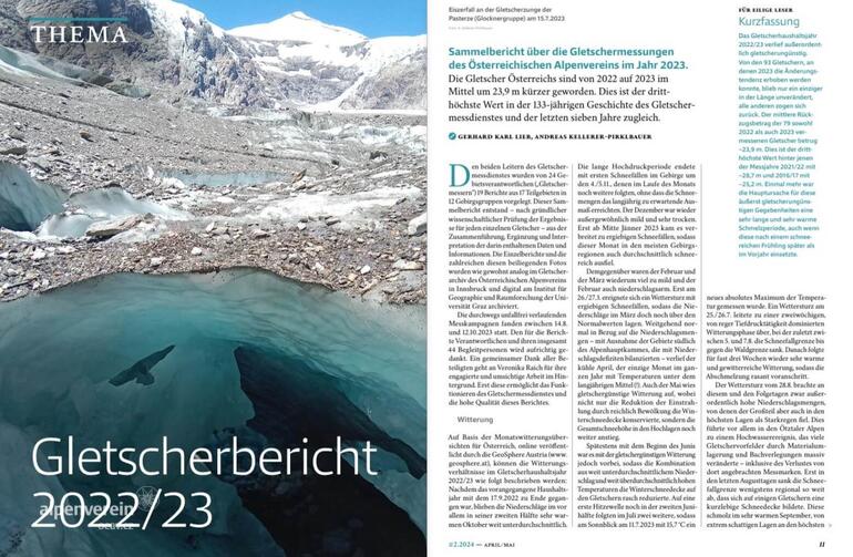 Alpenverein OEAV Bergauf 02.2024