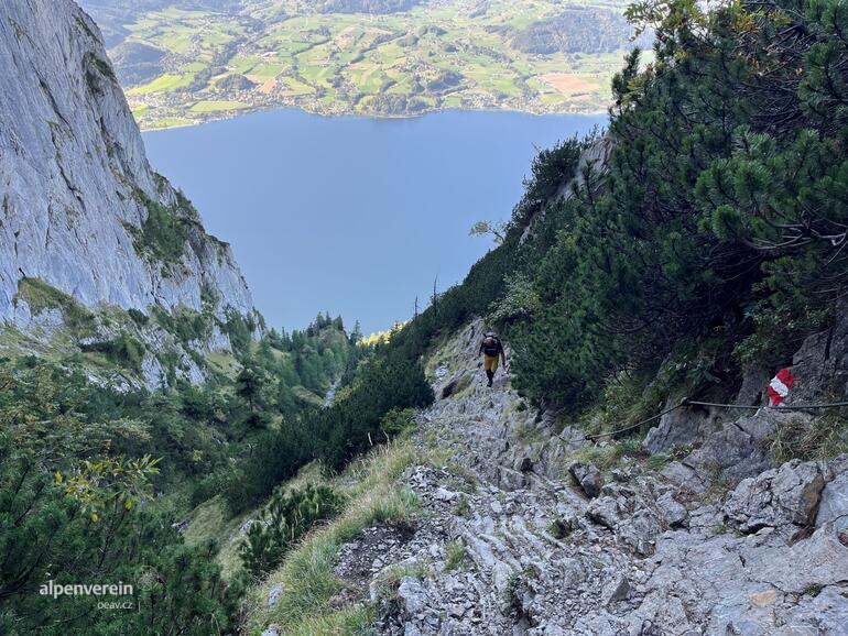 Alpenverein OEAV.CZ Traunsee Klettersteig