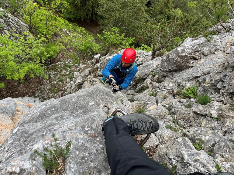 Alpenverein OEAV.CZ Wildenaursteig Klettersteg