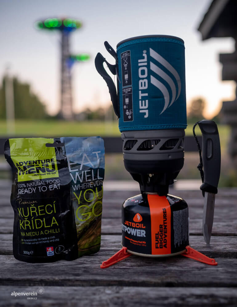 Alpenverein OEAV Adventure Menu