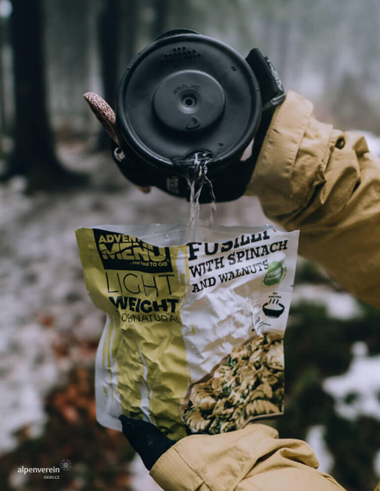 Alpenverein OEAV Adventure Menu